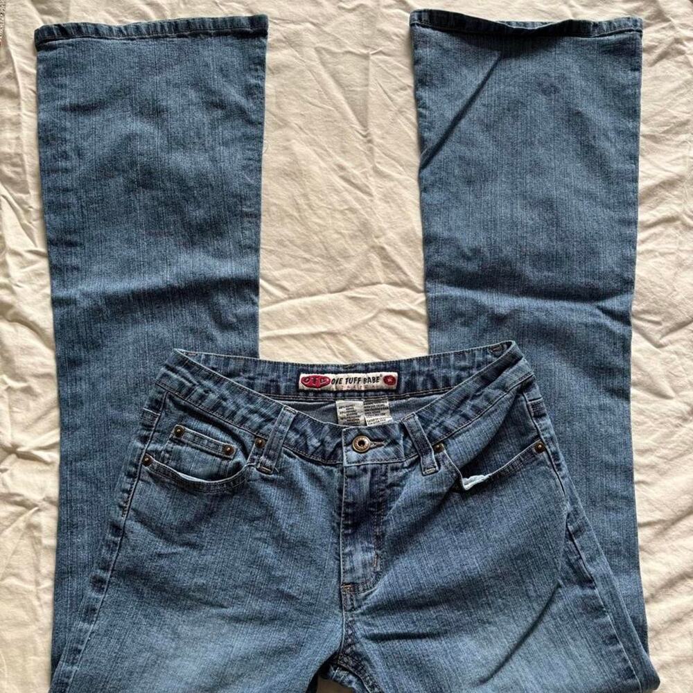 Vintage y2k one tuff babe low rise jeans